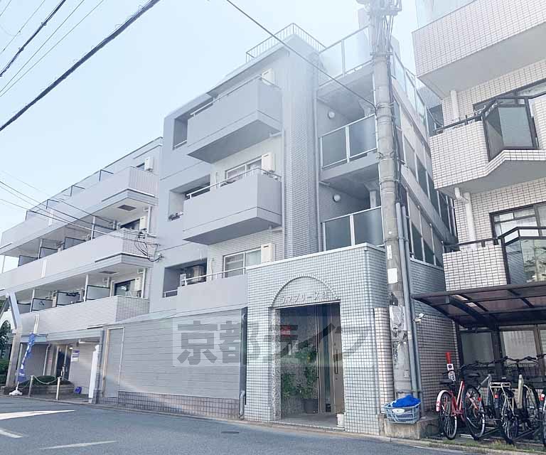 建物外観　龍大生に人気のマンション