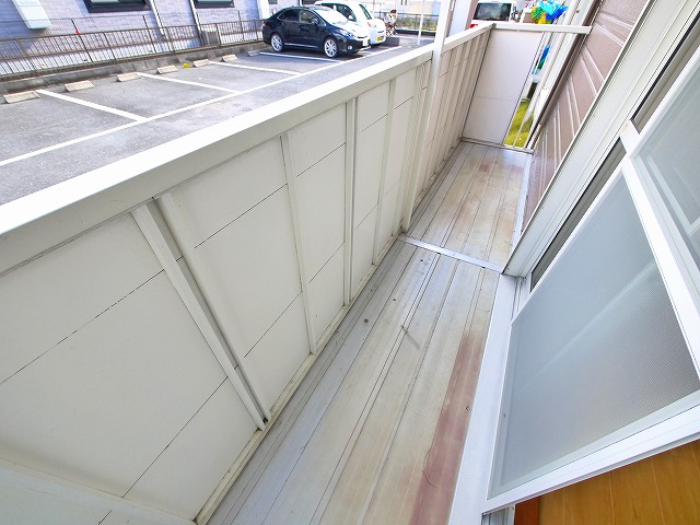 バルコニー　バルコニー付きです