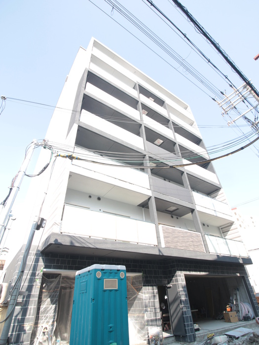 建物外観　建築中