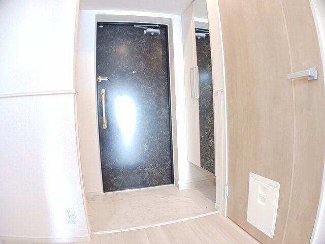 玄関　ゆったりとした玄関です