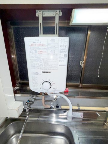 その他設備　キッチン給湯器は新品に交換
