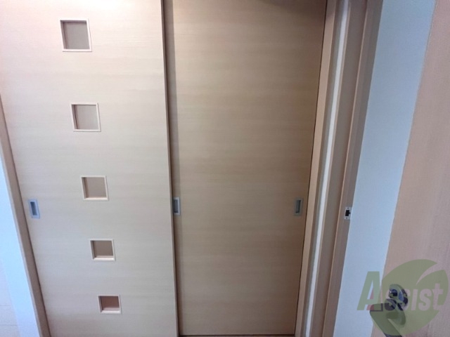 収納　クローゼットがありました。お洋服や荷物はここへ