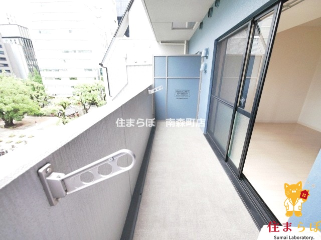 バルコニー　日常使いを想像しながら