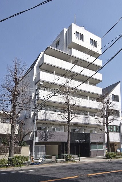 建物外観　外観タイル張り。