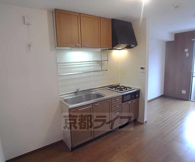 キッチン　２０３号室の写真です。