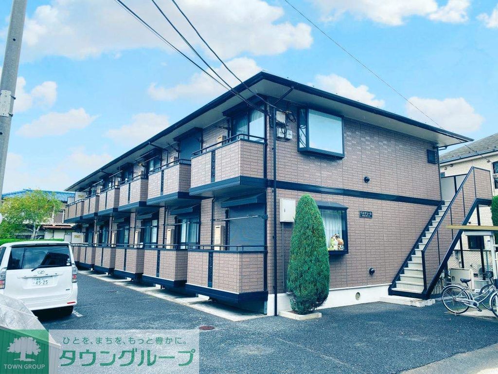 建物外観　お部屋探しはタウンハウジングへ♪