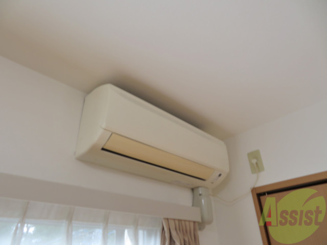 その他設備　エアコン付きです。ご入居の日から快適に過ごせますね。