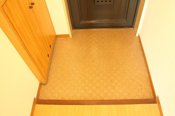 玄関　毎日通る玄関はこちらです