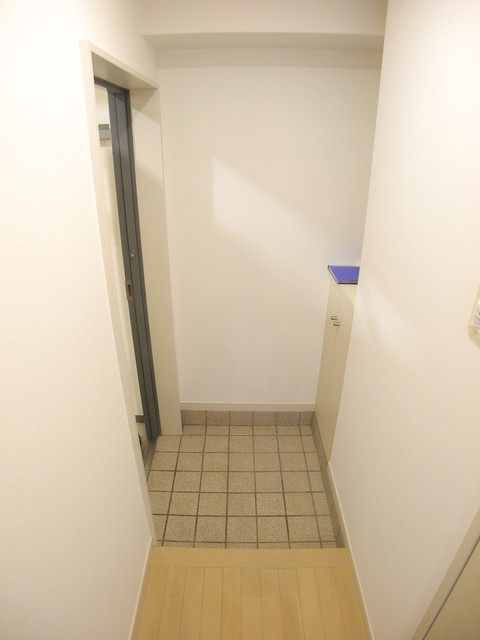 玄関　同物件の反転タイプ写真です。