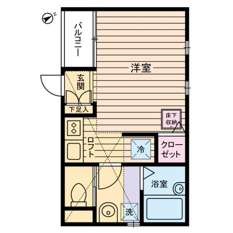 ウィンズ上永谷C棟の間取り写真