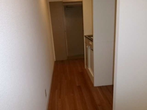 玄関　廊下からの玄関