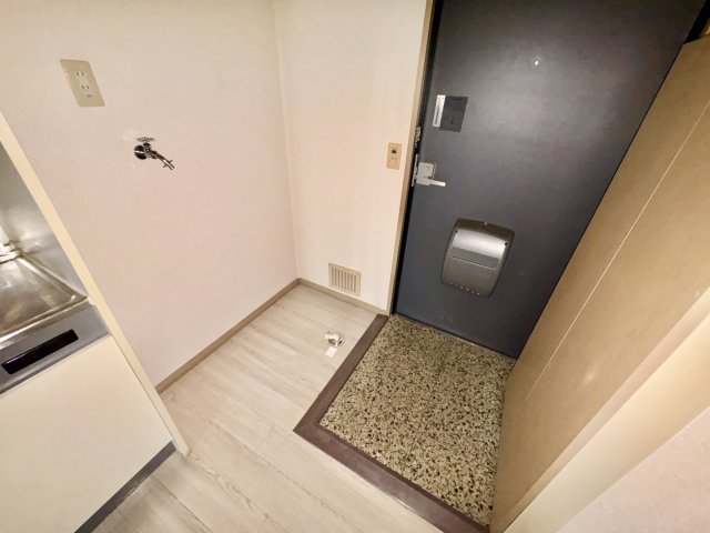 玄関　明るい玄関です