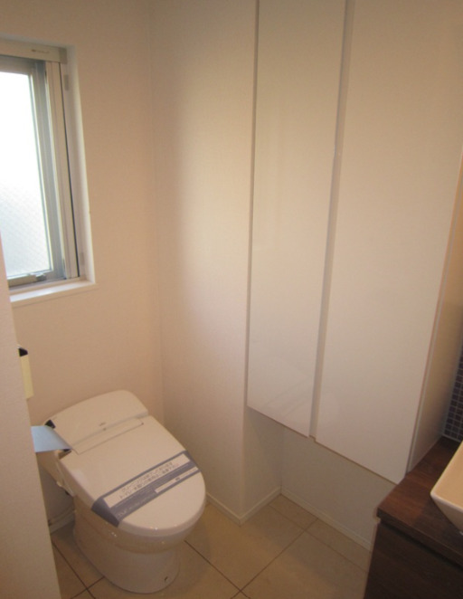 トイレ　ゆったりとした空間のトイレです
