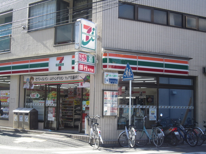 コンビニ　セブン-イレブン 川崎神明町店（コンビニ）まで422m