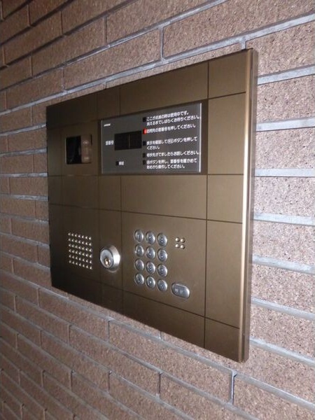 セキュリティ　オートロックの操作盤です。