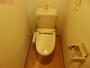 トイレ　同物件別部屋の写真