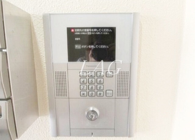 セキュリティ　オートロックです。