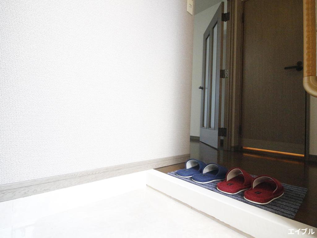 玄関　同タイプの別のお部屋の写真になります。