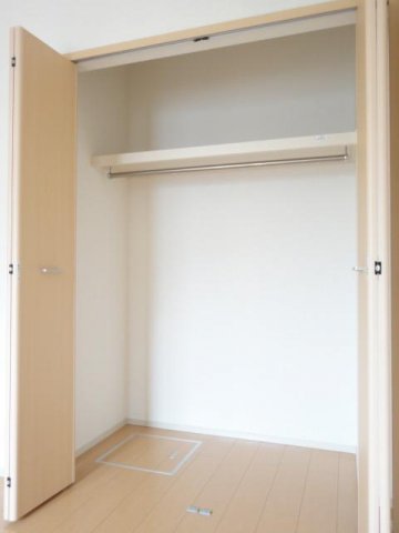 収納　大きなスペースがあり、収納には困りません