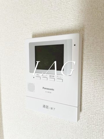 セキュリティ　モニター付きインターホンです。