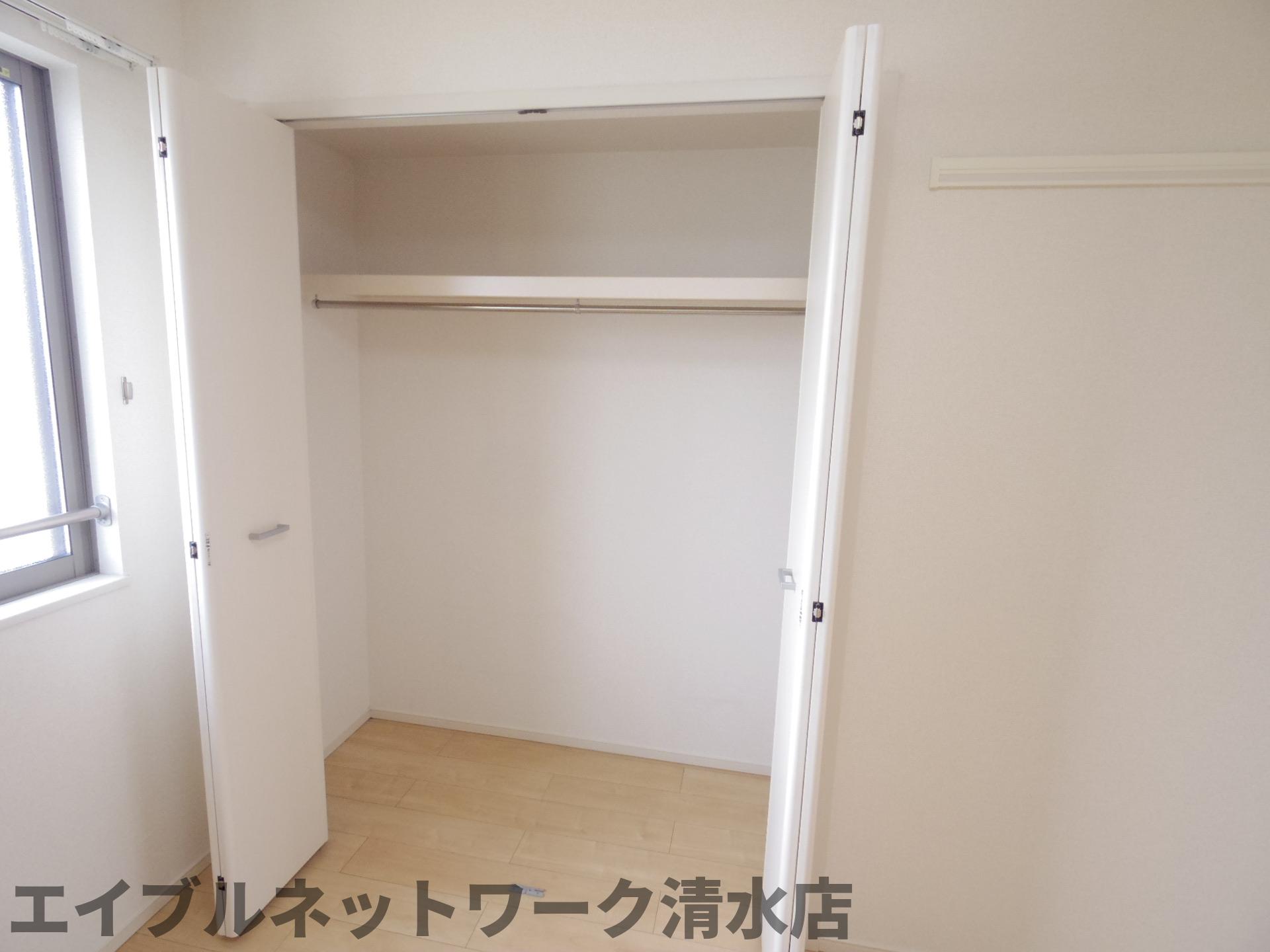 収納　十分な収納スペースがあります