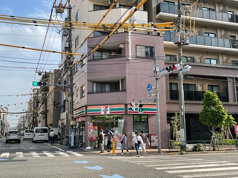 コンビニ　セブン-イレブン 墨田菊川店（コンビニ）まで578m