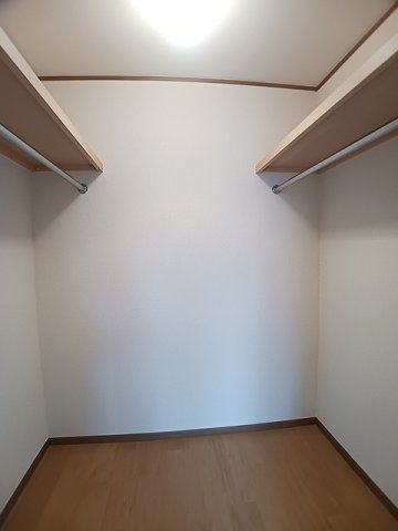 収納　十分な収納スペースがあります