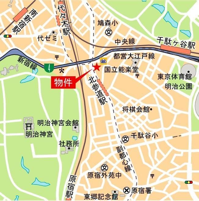 東京メトロ副都心線 北参道駅 徒歩1分 27階建 築4年のその他写真