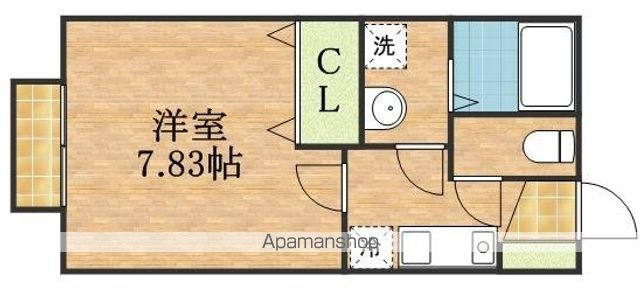 京成本線 京成西船駅 徒歩10分 2階建 築26年の間取り写真