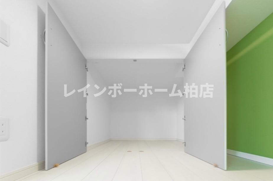 収納　収納があります