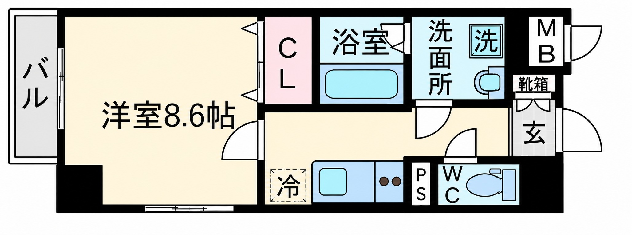 adagioの間取り写真
