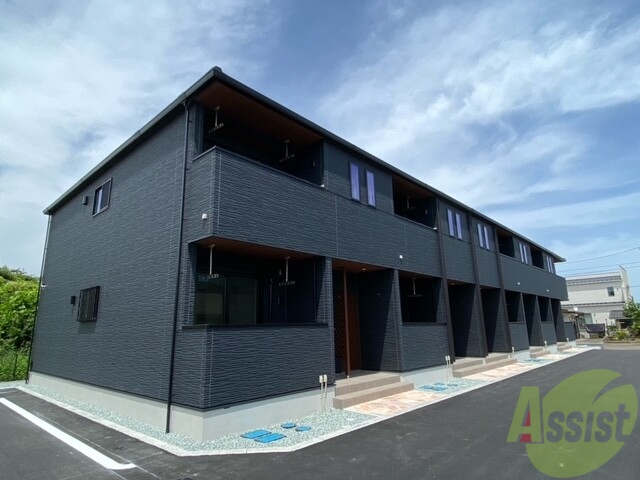 建物外観　岩沼市押分「サンスベリア」