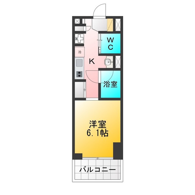 Refuge Happiness Towerの間取り写真