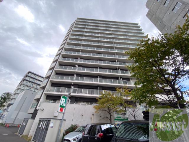 建物外観　札幌市中央区南６条東「エッジウォーターテラス」