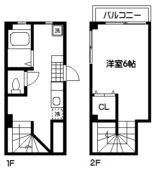ミレニアム新井の間取り写真