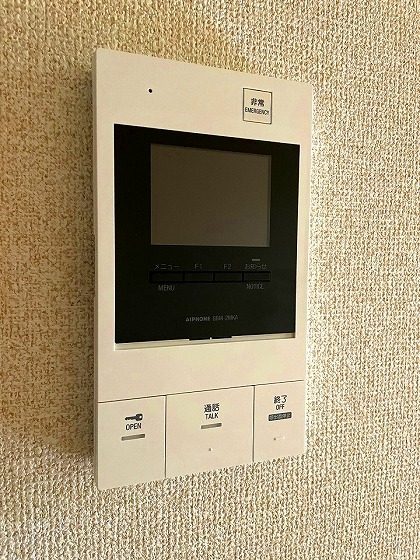 セキュリティ　TVモニタ付きインターホン
