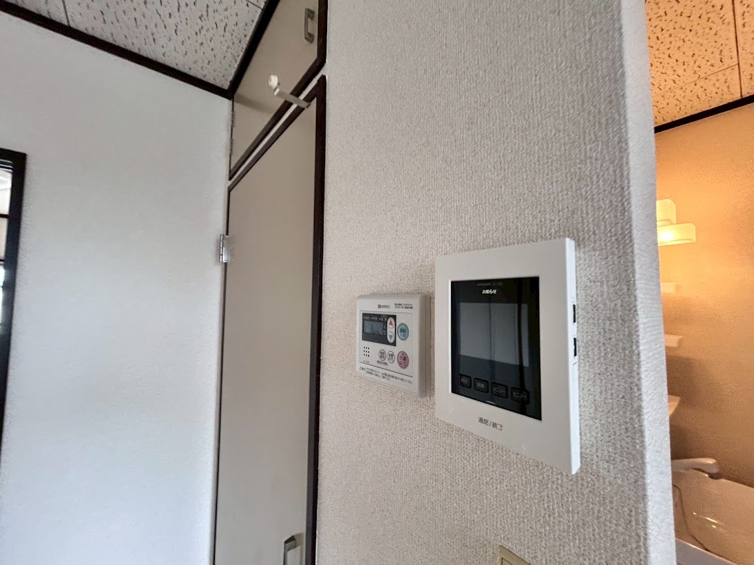 セキュリティ　来訪者のわかるＴＶモニターホン付き