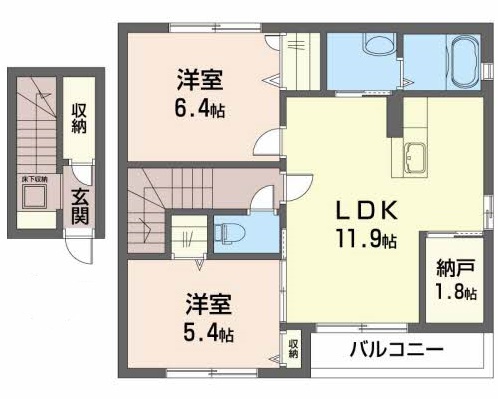 アン・ファミーユの間取り