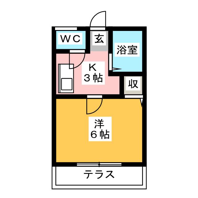 スウィートウィリアムスの間取り