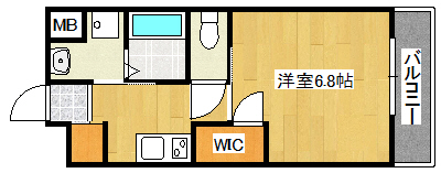 レストヒラノの間取り写真