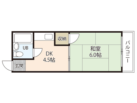 山口ビルの間取り