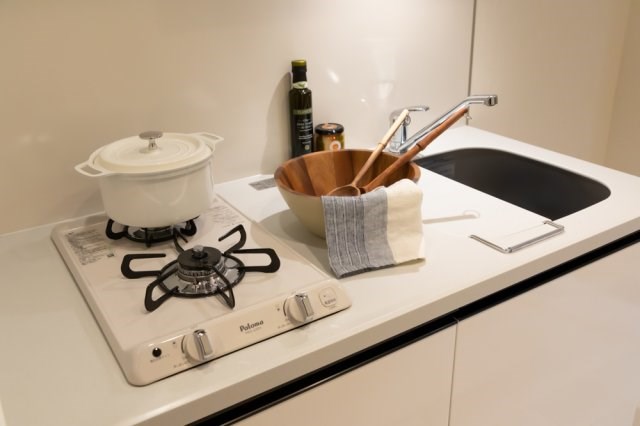 キッチン　小物はついておりません