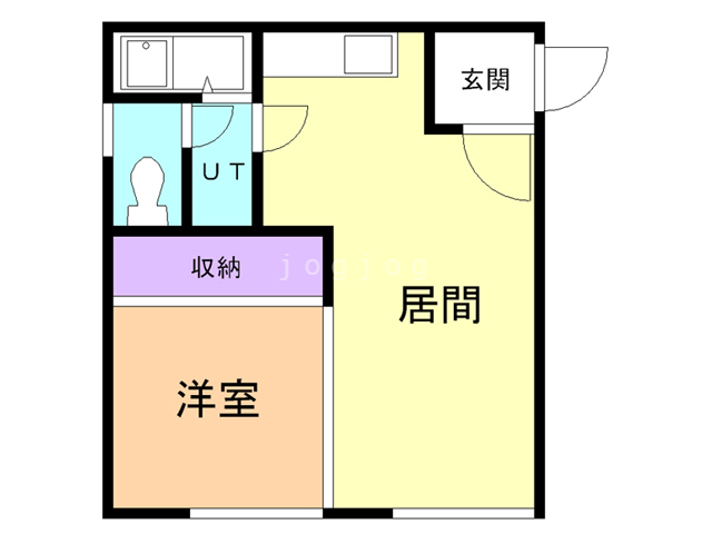 コーポ１２３の間取り