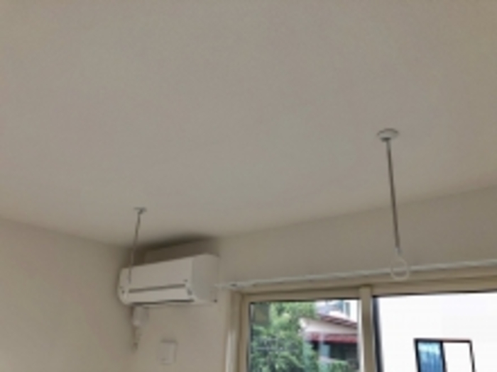 その他設備　室内物干し