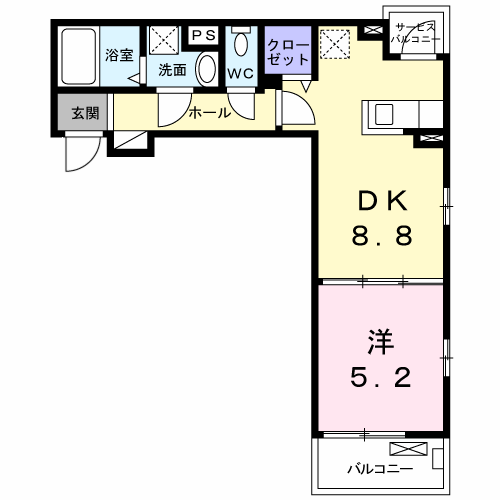 グラン　メゾンの間取り