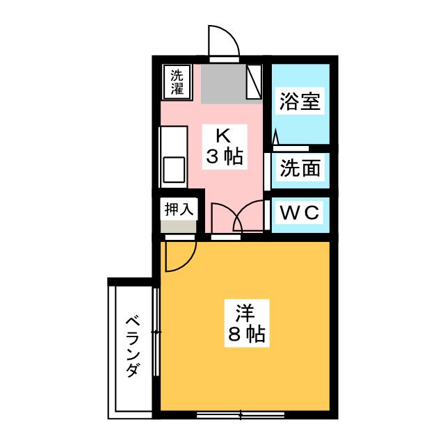 ホーメスト御器所の間取り