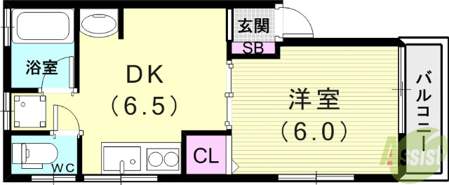 【ルミネ城が山の間取り】