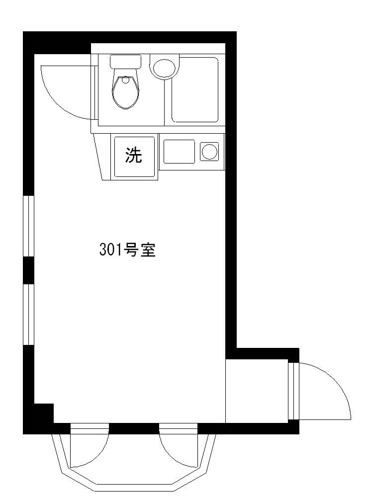 コスモマンションの間取り