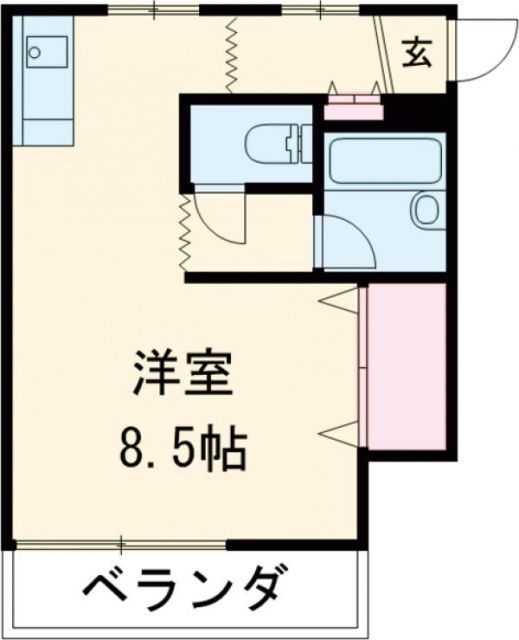 内藤マンションの間取り