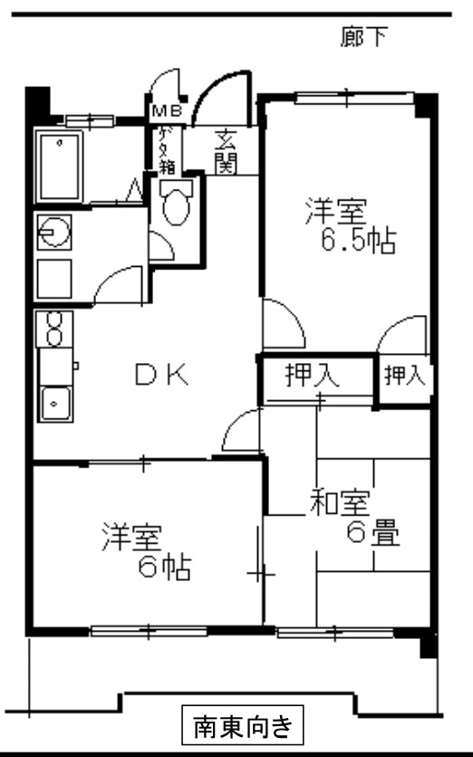 メゾンエトワールの間取り